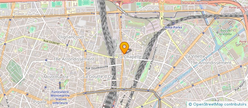 localisation de l'entreprise MONSIEUR AHMED RASEL  PARIS