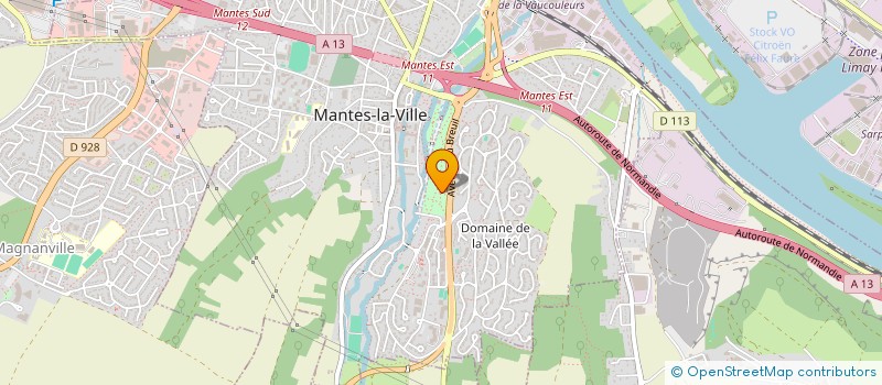 localisation de l'entreprise MONSIEUR AHMED RASEL à MANTES-LA-VILLE