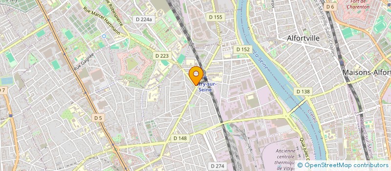 localisation de l'entreprise MONSIEUR AHMED RASHAD  VITRY-SUR-SEINE