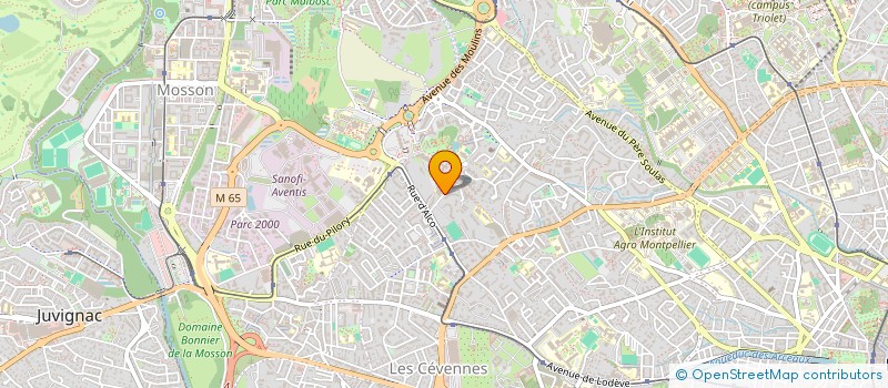 localisation de l'entreprise MONSIEUR AHMED RATEB à MONTPELLIER