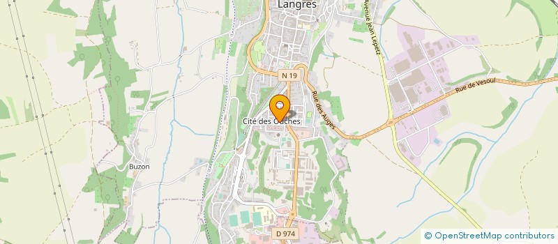 localisation de l'entreprise MONSIEUR AHMED RAYAHOUNE à LANGRES