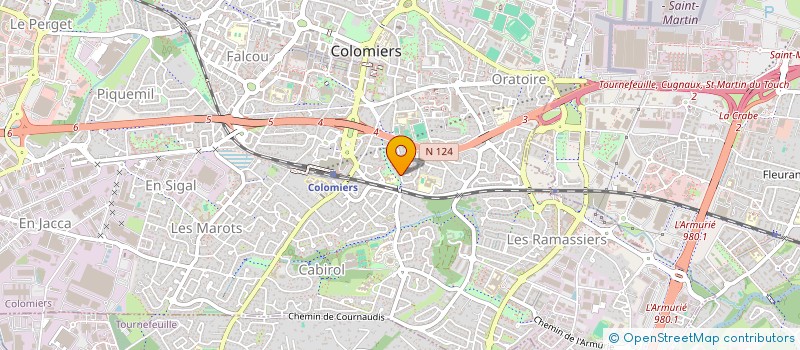 localisation de l'entreprise MONSIEUR AHMED-RAZINE KHONTACHI à COLOMIERS