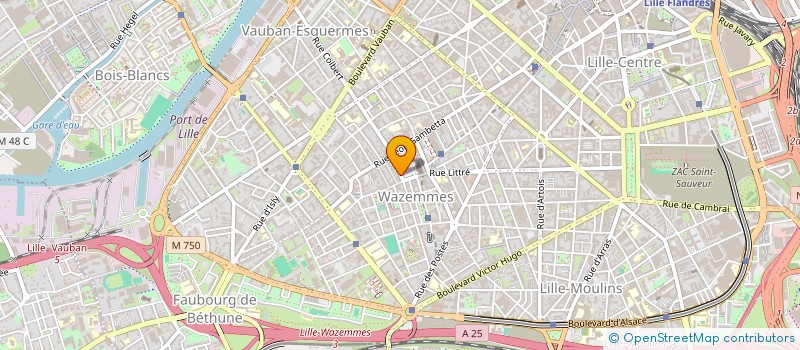 localisation de l'entreprise MONSIEUR AHMED RAZZOUK à LILLE