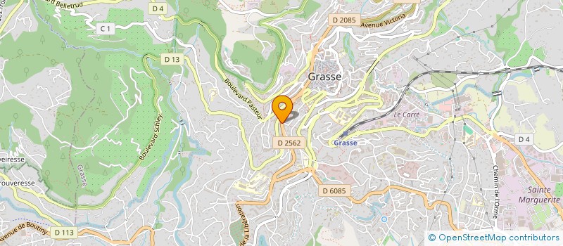 localisation de l'entreprise MONSIEUR AHMED REBAI à GRASSE