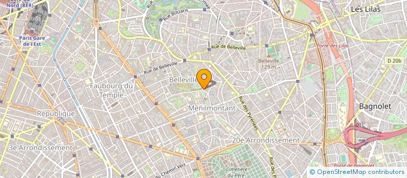 localisation de l'entreprise MONSIEUR AHMED RERBAL  PARIS