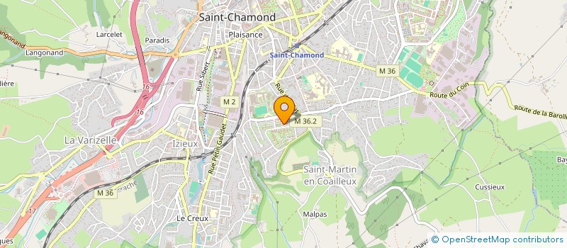 localisation de l'entreprise MONSIEUR AHMED REZZIK à SAINT-CHAMOND