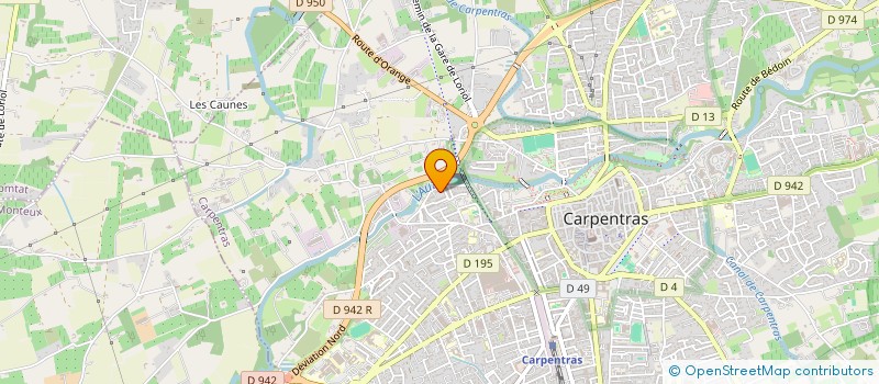localisation de l'entreprise MONSIEUR AHMED RIAG à CARPENTRAS