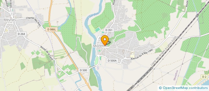 localisation de l'entreprise MONSIEUR AHMED RIFAI à MONTFRIN