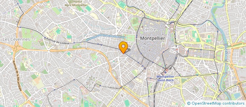 localisation de l'entreprise MONSIEUR AHMED RUHEL à MONTPELLIER