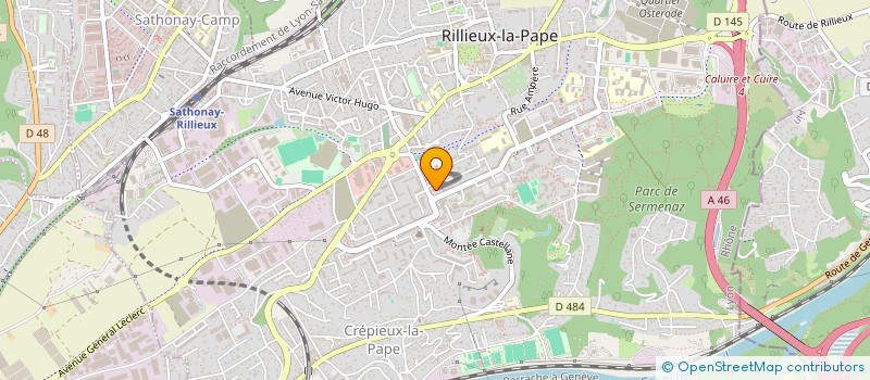 localisation de l'entreprise MONSIEUR AHMED SAAD  RILLIEUX-LA-PAPE