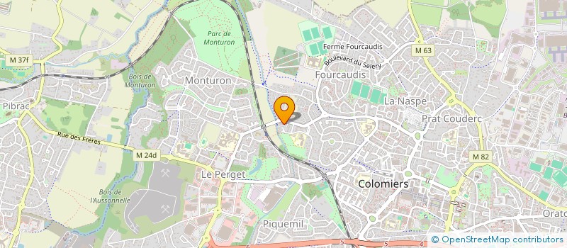 localisation de l'entreprise MONSIEUR AHMED SAADANA à COLOMIERS