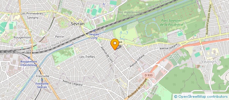 localisation de l'entreprise MONSIEUR AHMED SAADI à SEVRAN