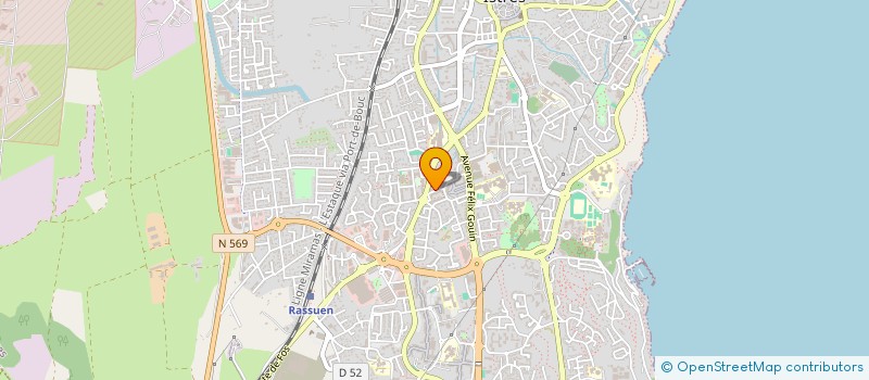 localisation de l'entreprise MONSIEUR AHMED SABAR BENALI  ISTRES