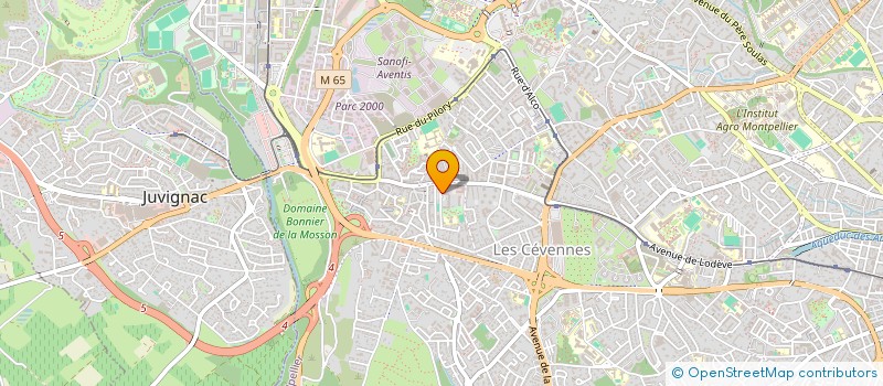 localisation de l'entreprise MONSIEUR AHMED SABER ACHI à MONTPELLIER