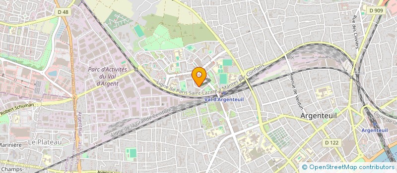 localisation de l'entreprise MONSIEUR AHMED SAFI MORSLI  ARGENTEUIL