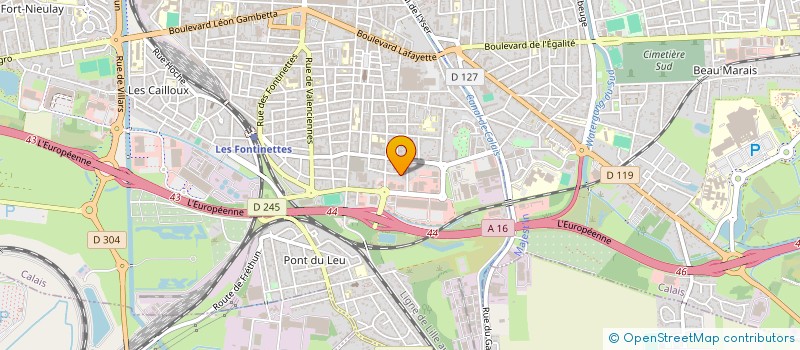 localisation de l'entreprise MONSIEUR AHMED SAID IBRAHIM SHABANA  CALAIS