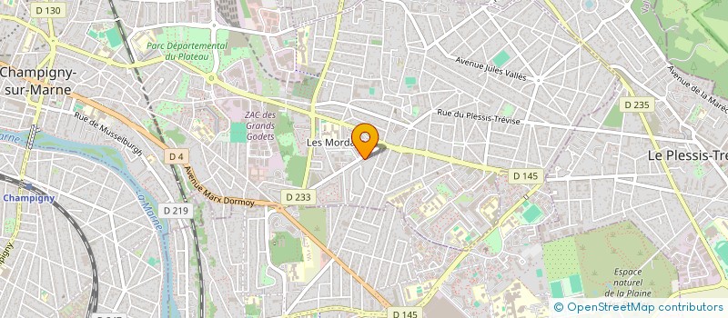 localisation de l'entreprise MONSIEUR AHMED SAIFI à CHAMPIGNY-SUR-MARNE