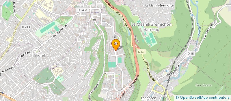 localisation de l'entreprise MONSIEUR AHMED SAJJAD  ROUEN