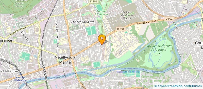 localisation de l'entreprise MONSIEUR AHMED SAKSAK à NEUILLY-SUR-MARNE