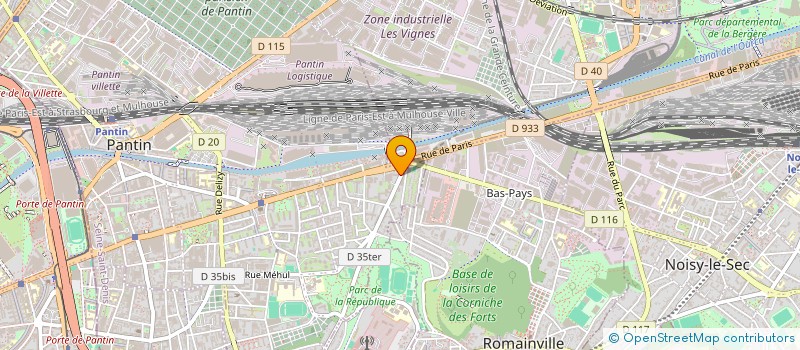 localisation de l'entreprise MONSIEUR AHMED SALAM  AUBERVILLIERS