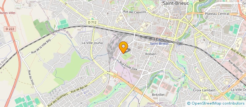 localisation de l'entreprise MONSIEUR AHMED SALHI à SAINT-BRIEUC