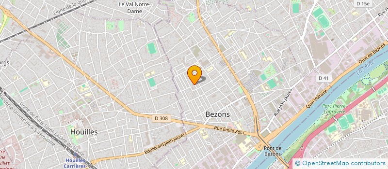 localisation de l'entreprise MONSIEUR AHMED SALIH  BEZONS