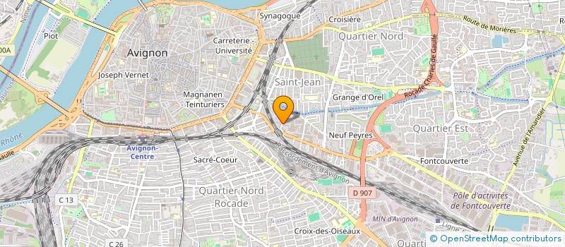 localisation de l'entreprise MONSIEUR AHMED SAYED ABDALMALEK  AVIGNON