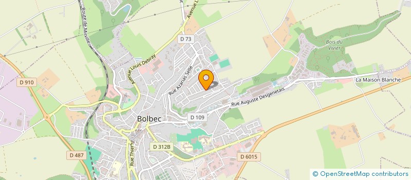 localisation de l'entreprise MONSIEUR AHMED SBAI  BOLBEC