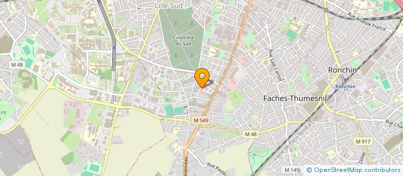 localisation de l'entreprise MONSIEUR AHMED SEBAIHI à LILLE
