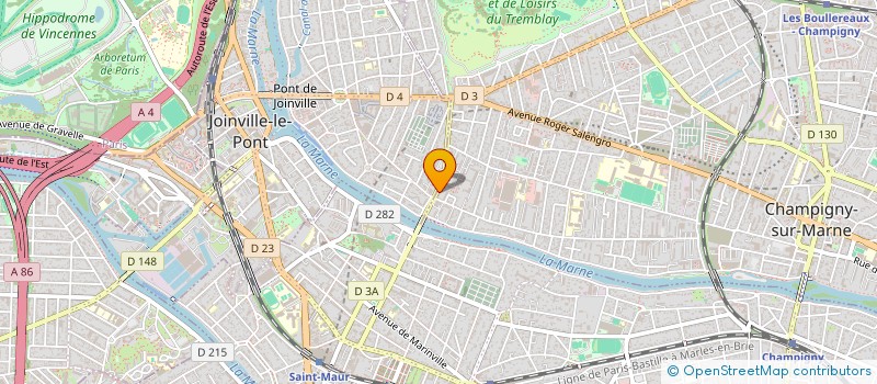 localisation de l'entreprise MONSIEUR AHMED SEMAR à CHAMPIGNY-SUR-MARNE