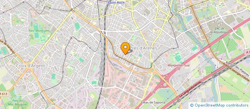 localisation de l'entreprise MONSIEUR AHMED SENHAJI à MONTPELLIER