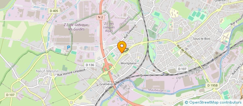 localisation de l'entreprise MONSIEUR AHMED SERSOUR  MAUBEUGE