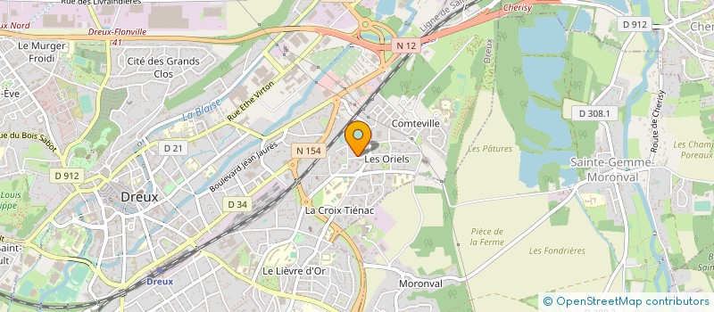 localisation de l'entreprise MONSIEUR AHMED SHAFIQ à DREUX