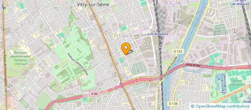 localisation de l'entreprise MONSIEUR AHMED SHAHBAZ  VITRY-SUR-SEINE