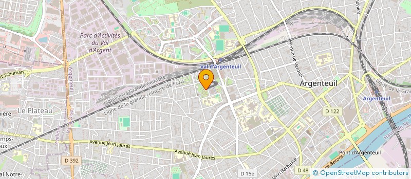 localisation de l'entreprise MONSIEUR AHMED SHAMAKH  ARGENTEUIL