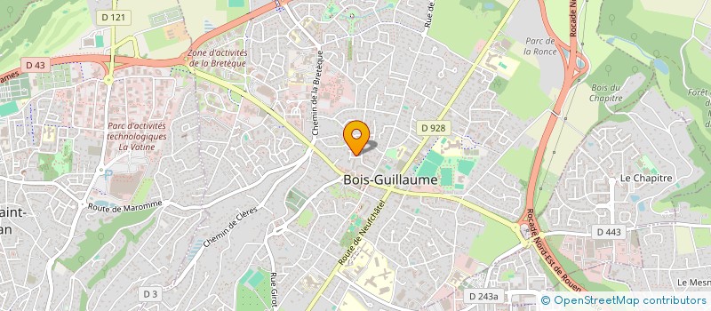 localisation de l'entreprise MONSIEUR AHMED SIDI EL MEHDI à BOIS-GUILLAUME
