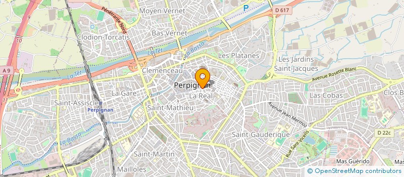 localisation de l'entreprise MONSIEUR AHMED SOBBAN  PERPIGNAN
