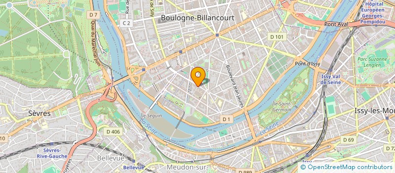 localisation de l'entreprise MONSIEUR AHMED SOUGUIR à BOULOGNE-BILLANCOURT