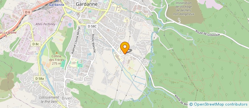 localisation de l'entreprise MONSIEUR AHMED SRAT à GARDANNE