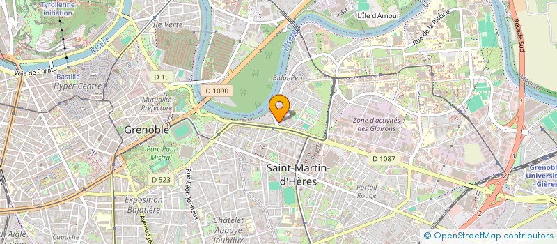 localisation de l'entreprise MONSIEUR AHMED SULIMAN ADAM  SAINT-MARTIN-D'HERES