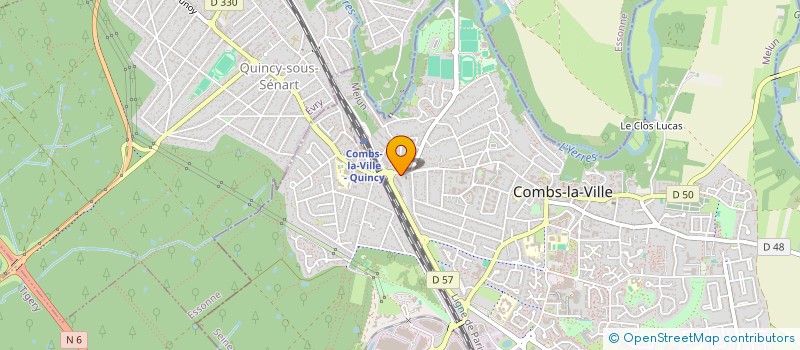 localisation de l'entreprise MONSIEUR AHMED TABBOUAI  COMBS LA VILLE