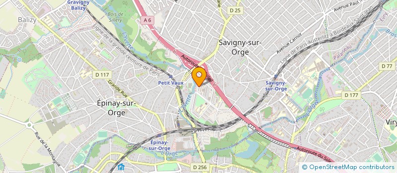 localisation de l'entreprise MONSIEUR AHMED TAGHI à SAVIGNY-SUR-ORGE