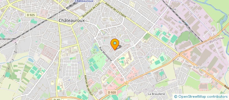 localisation de l'entreprise MONSIEUR AHMED TAHA à CHATEAUROUX