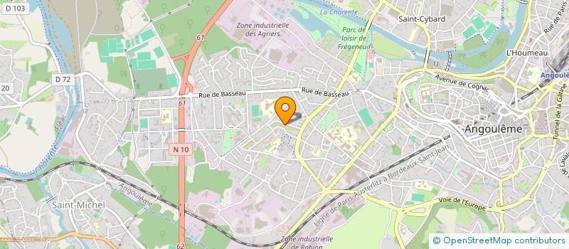 localisation de l'entreprise MONSIEUR AHMED TAHA-MOHAMED à ANGOULEME
