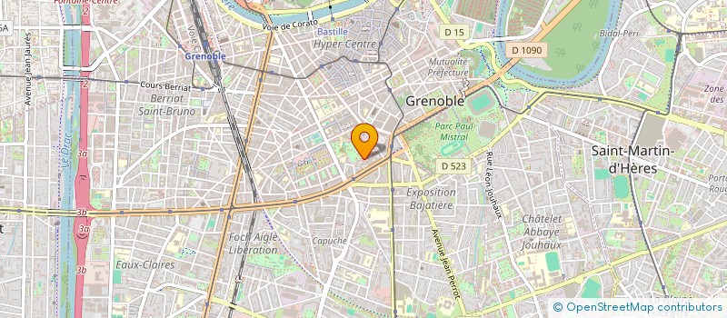 localisation de l'entreprise MONSIEUR AHMED TAJEDDIN à GRENOBLE