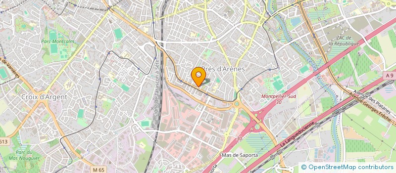 localisation de l'entreprise MONSIEUR AHMED TAJJIOU à MONTPELLIER