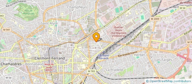 localisation de l'entreprise MONSIEUR AHMED TALEB à CLERMONT-FERRAND