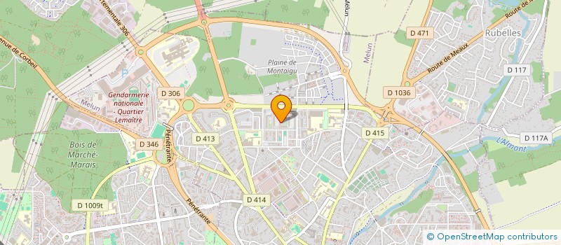 localisation de l'entreprise MONSIEUR AHMED TALEB à MELUN