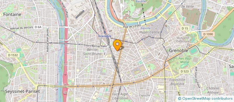 localisation de l'entreprise MONSIEUR AHMED TALEB  GRENOBLE