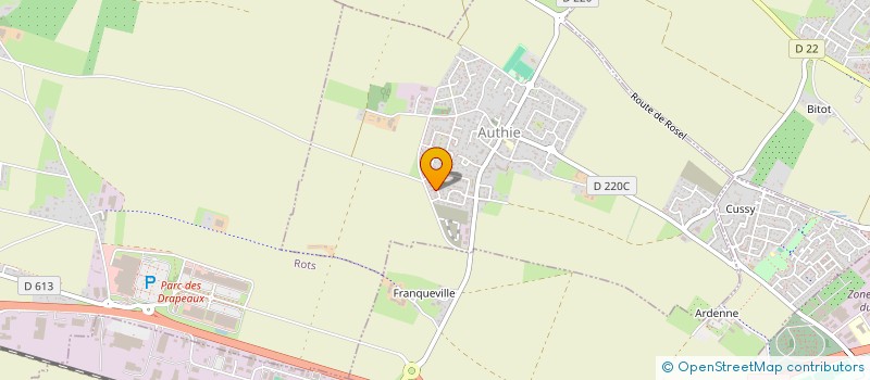 localisation de l'entreprise MONSIEUR AHMED TAMAR  AUTHIE